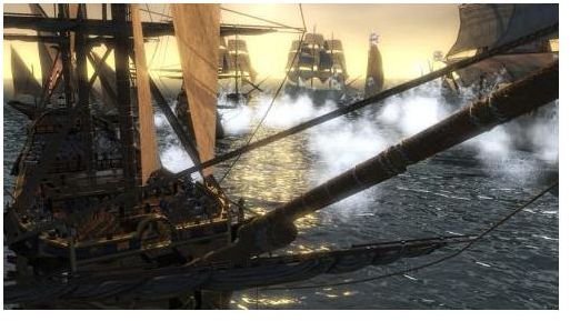 Empire Total War naval warfare