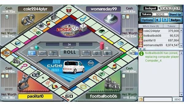 Monopoly is one of the best games at pogo.com