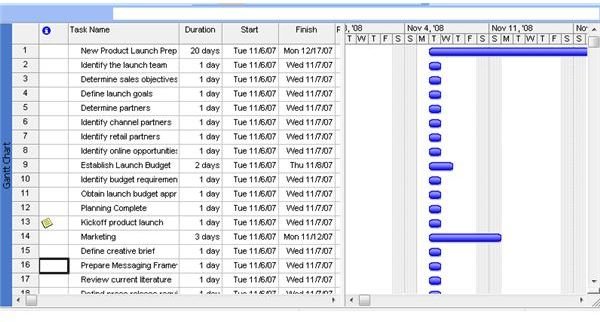 Project 2007: Outlining the Project Plan