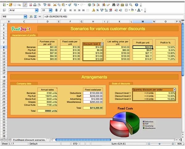 Open Office Calc