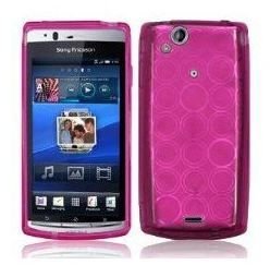FlexiShield Case For Sony Ericsson Xperia Arc Pink