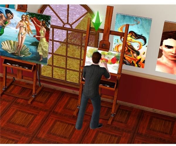 The Sims 3 Painting