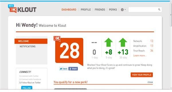 klout