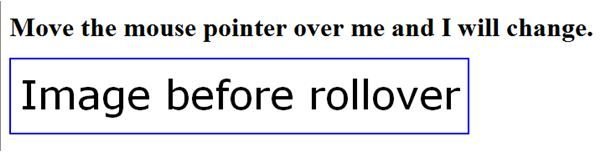 HTML Rollover Effects: A One Line Tutorial