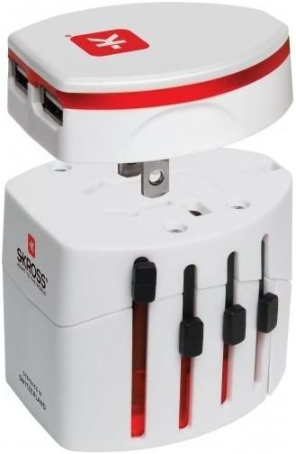 Swiss World Travel Adapter and USB Charger 2