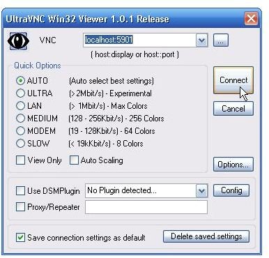 vnc server in windows 7