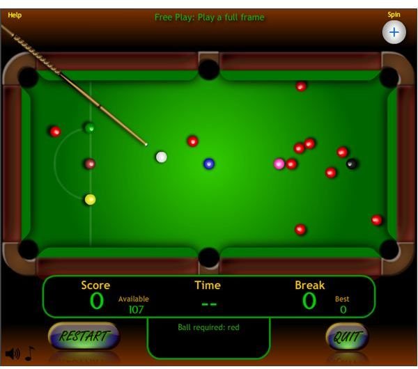 free pool and snooker games to play