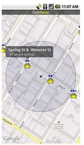 NYC Taxi App - Find a Cab in New York: CabSense NYC