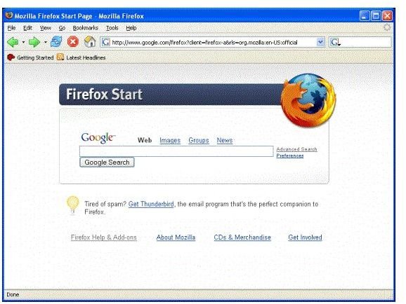 Fig 3 Best Web Browsers - Firefox 3.6