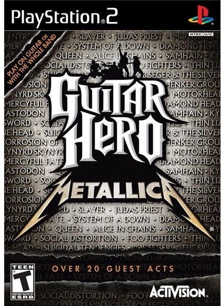 Guitar Hero Metallica PS2 Boxshot