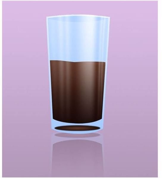 Clear Drinking Glass in Photoshop