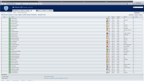 FM2011 Out of Contract Search