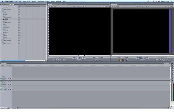 final cut pro editing footage mp4