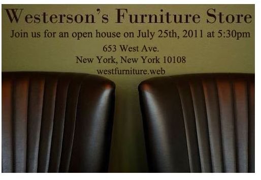 Furniture Store Open House