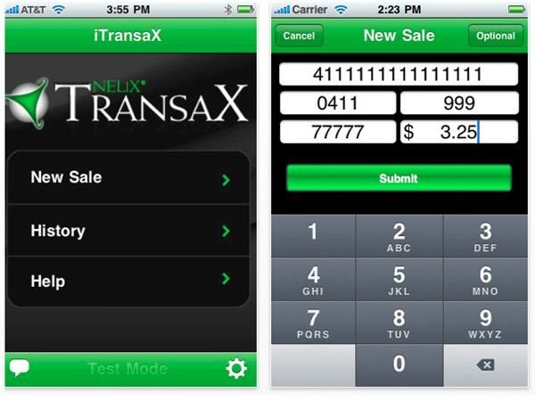 iTransaX - Credit Card Processing Terminal NELIX