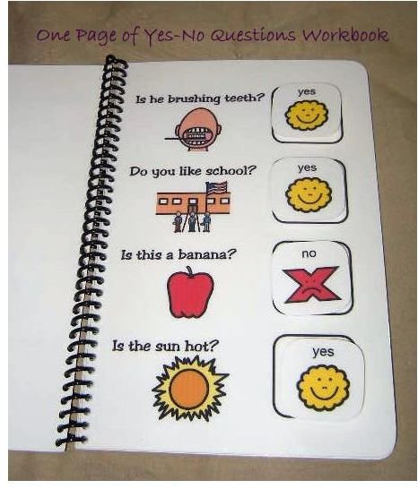 Yes-No Questions Workbook Page