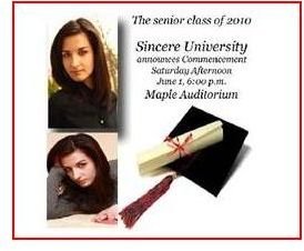 Sample Graduation Announcements to Help Make Your Own