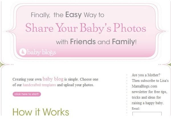 Finding the Best  Baby & Children's Photo Sharing Website