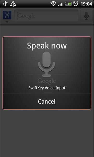 Swiftkey Voice Input