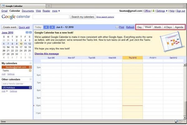Step Two - Setting the Setting for Google Calendar