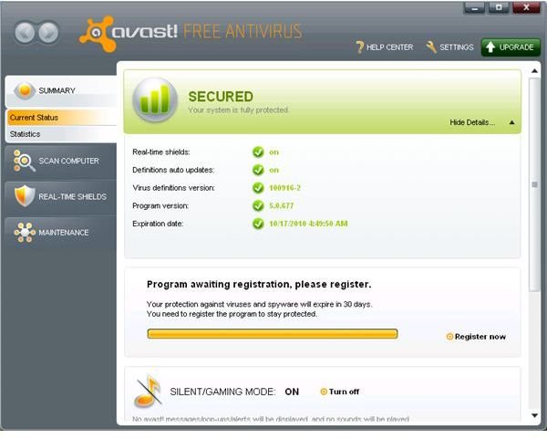 how to disable avast browser warning