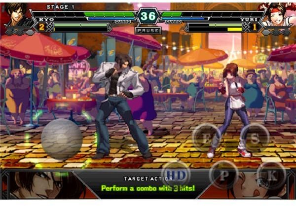 king of fighters screen1