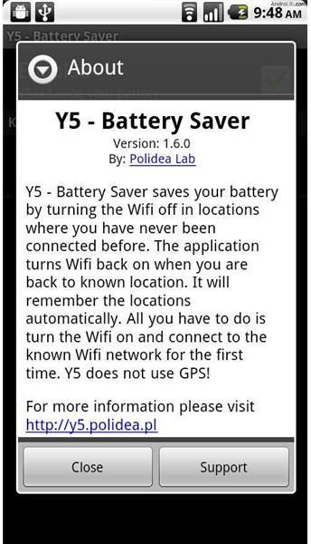 battery saver