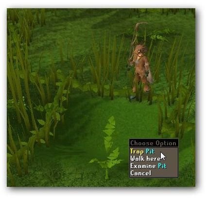 runescape pitfall trap