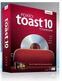 roxio toast burn dvd