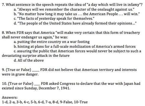 FDR Quiz - Page 2