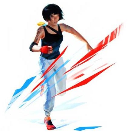 A flashy image from Mirror’s Edge