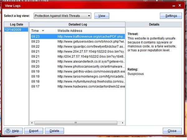 10 malware links detected by Trend Micro