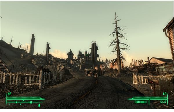 Fallout 3 - This Spot in Minefield is Home to Arkansas&rsquo; Sniper Perch