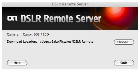 dSLR Camera Remote Server