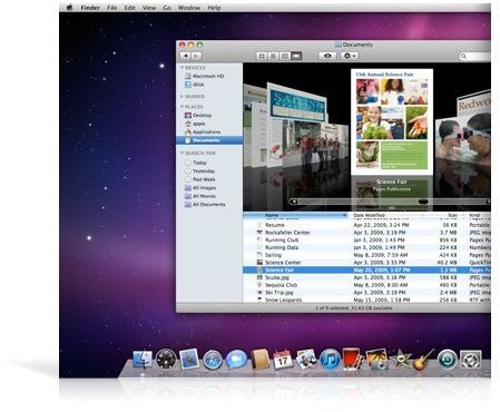 Mac OS X Finder