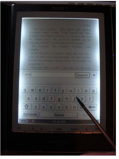 Some users prefer to type with a stylus