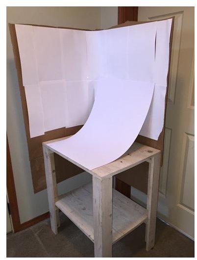 Light Box with Table