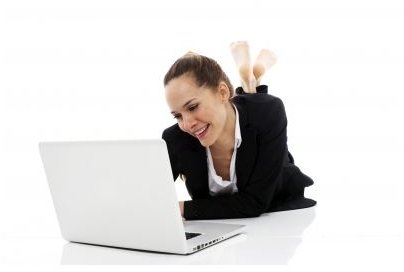 Businesswoman laptop 2