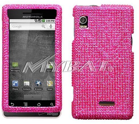 Hot Pink Diamante Protector Cover