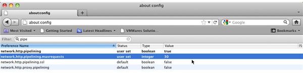 About:Config Speedups