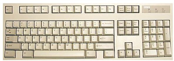 101-key keyboard