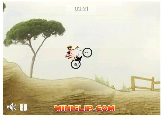 Mountain Bike is one of the best games at miniclip