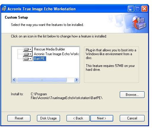 Figure 1: Custom Setup