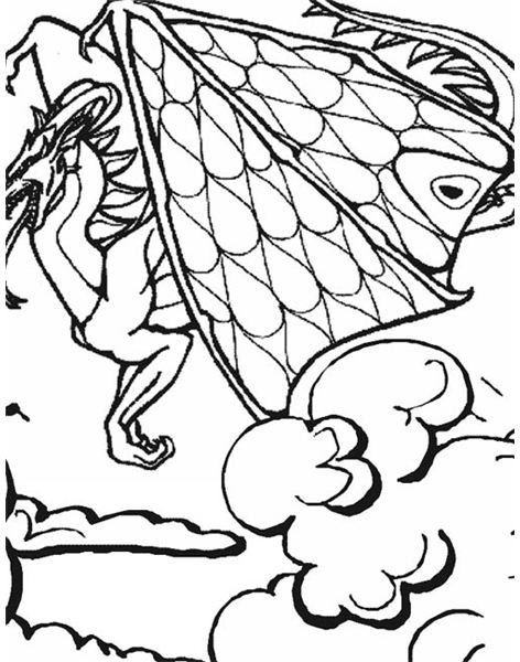 Five Sites for Dragon Printable Coloring Pages