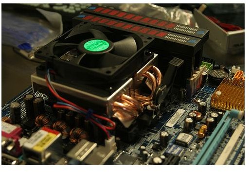 Motherboard light on but no power
