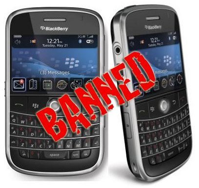 blackberry ban
