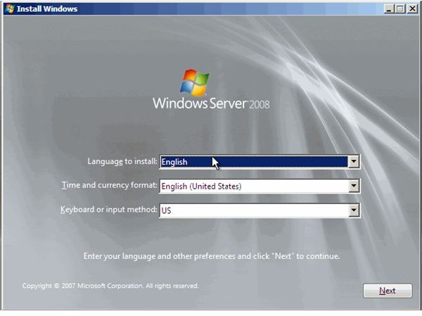 How to Install Windows Server 2008 - Checklist for Installation Steps