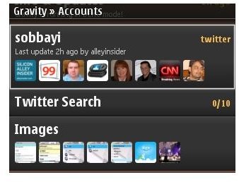 The Symbian Gravity Twitter Client is Surely a Must Have App for Symbian Phones