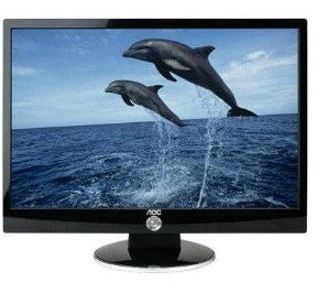 AOC 2217V 22  Widescreen LCD Monitor