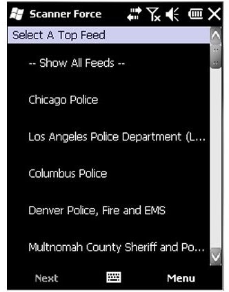 Best Police Scanner Software for Windows Mobile